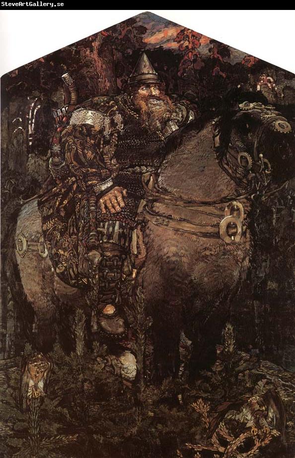 Mikhail Vrubel The Bogatyr